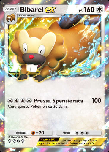Bibarel-ex #065 · Tripudio Splendente (A2b)