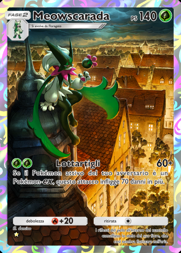 Meowscarada #073 · Tripudio Splendente (A2b)