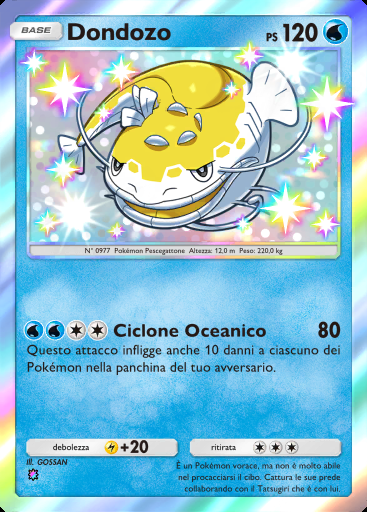 Dondozo #102 · Tripudio Splendente (A2b)
