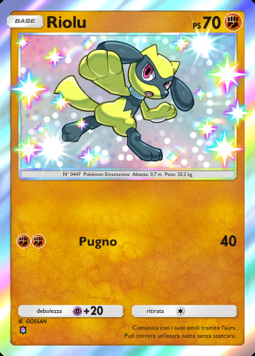 Riolu #104 · Tripudio Splendente (A2b)