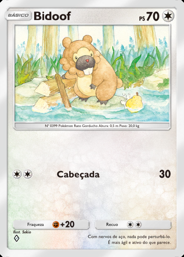 Bidoof #064 · Festival Brilhante (A2b)