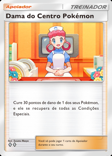Dama do Centro Pokémon #070 · Festival Brilhante (A2b)