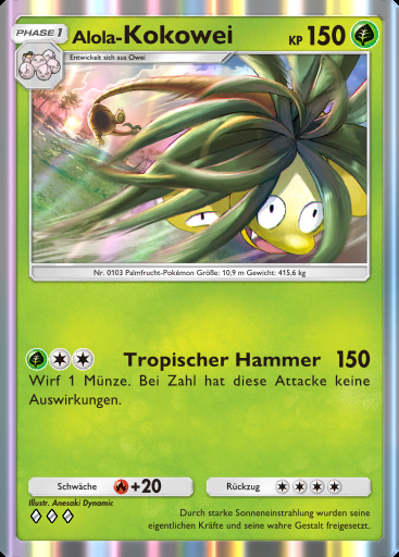 Alola- Kokowei #002 · Hüter des Firmaments (A3)