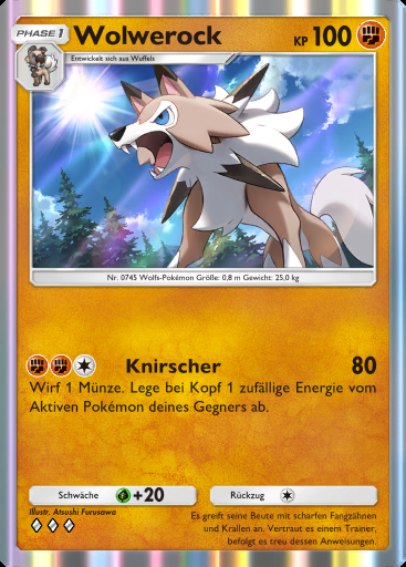 Wolwerock #100 · Hüter des Firmaments (A3)