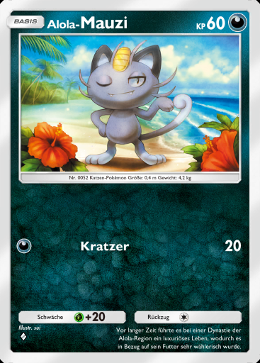 Alola- Mauzi #108 · Hüter des Firmaments (A3)