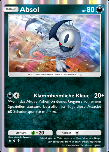 Absol #112 · Hüter des Firmaments (A3)