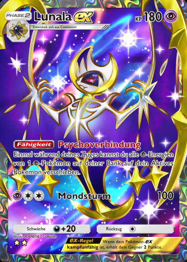 Lunala-ex #186 · Hüter des Firmaments (A3)