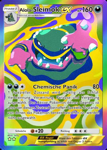 Alola- Sleimok-ex #206 · Hüter des Firmaments (A3)