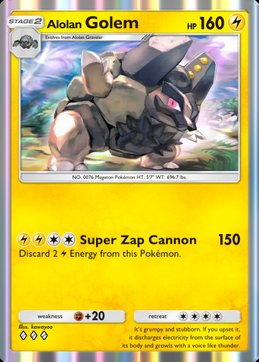 Alolan Golem