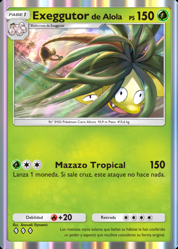 Exeggutor de Alola