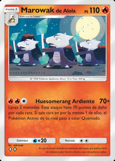 Marowak de Alola