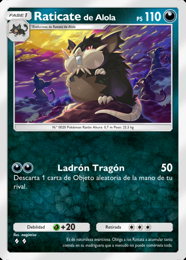 Raticate de Alola