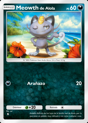 Meowth de Alola