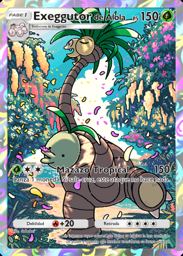 Exeggutor de Alola