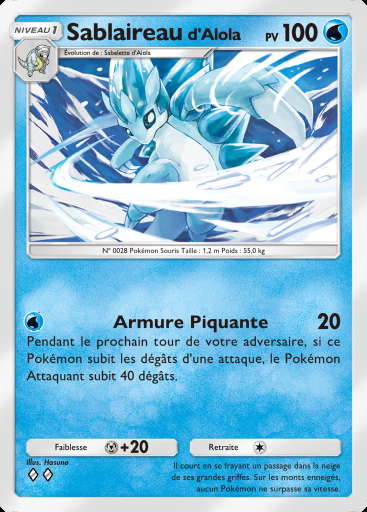 Sablaireau d'Alola #039 · Gardiens Astraux (A3)