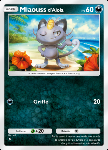 Miaouss d'Alola #108 · Gardiens Astraux (A3)