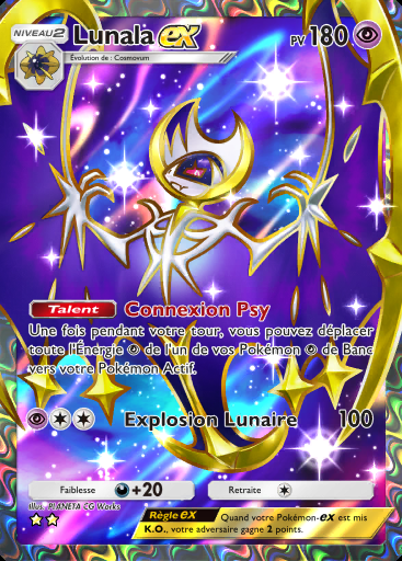 Lunala-ex #186 · Gardiens Astraux (A3)