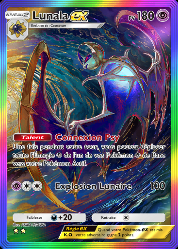 Lunala-ex #204 · Gardiens Astraux (A3)
