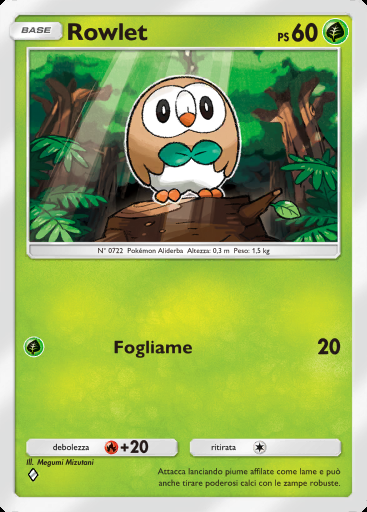 Rowlet #009 · Guardiani Astrali (A3)