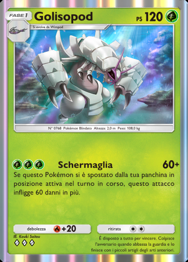 Golisopod #022 · Guardiani Astrali (A3)