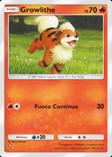 Growlithe #025 · Guardiani Astrali (A3)