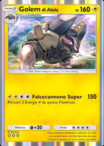 Golem di Alola #061 · Guardiani Astrali (A3)