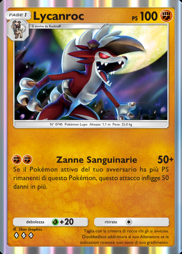 Lycanroc #101 · Guardiani Astrali (A3)