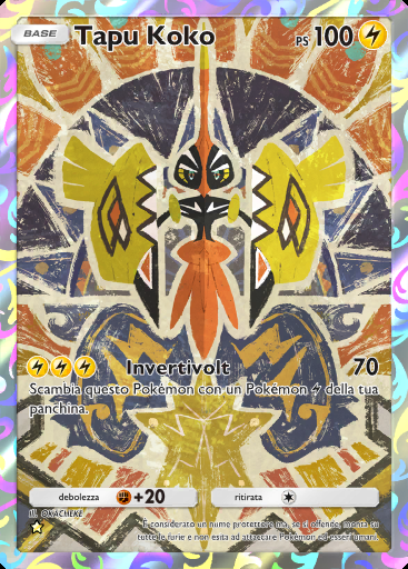 Tapu Koko #166 · Guardiani Astrali (A3)