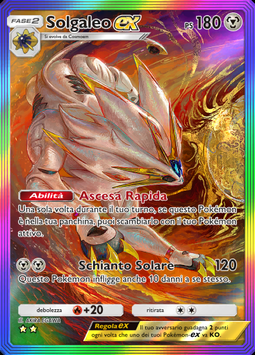 Solgaleo-ex #207 · Guardiani Astrali (A3)