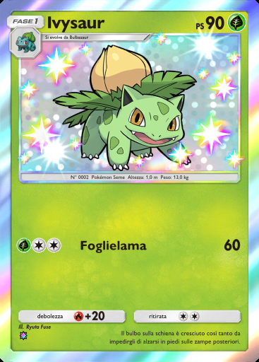 Ivysaur #211 · Guardiani Astrali (A3)