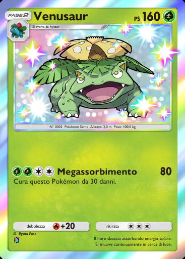 Venusaur #212 · Guardiani Astrali (A3)