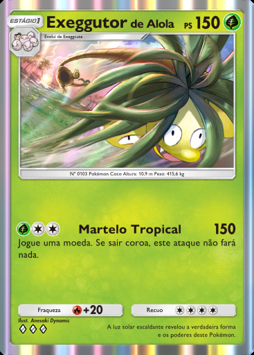 Exeggutor de Alola