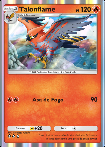 Talonflame #029 · Guardiões Celestiais (A3)