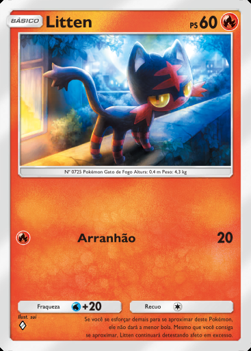 Litten #031 · Guardiões Celestiais (A3)