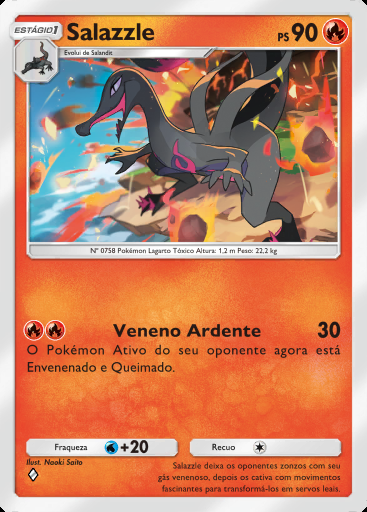 Salazzle #036 · Guardiões Celestiais (A3)