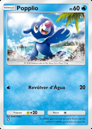 Popplio #046 · Guardiões Celestiais (A3)