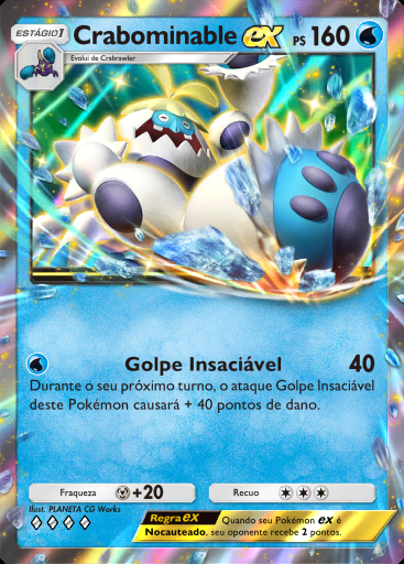 Crabominable ex #049 · Guardiões Celestiais (A3)