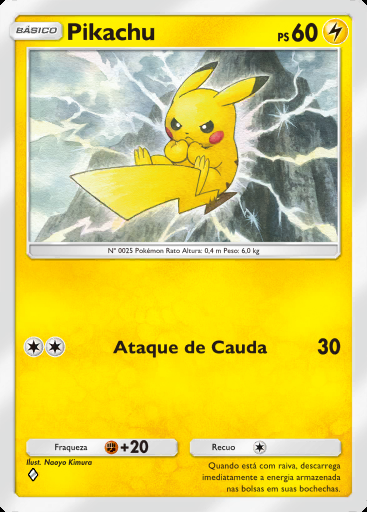 Pikachu #057 · Guardiões Celestiais (A3)