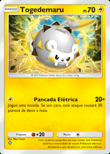Togedemaru #067 · Guardiões Celestiais (A3)