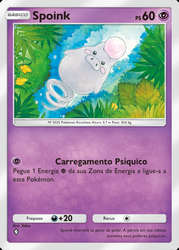 Spoink #071 · Guardiões Celestiais (A3)