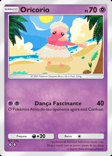 Oricorio #076 · Guardiões Celestiais (A3)