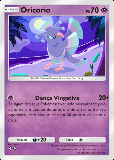 Oricorio #077 · Guardiões Celestiais (A3)