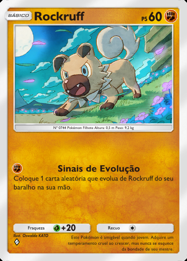 Rockruff #098 · Guardiões Celestiais (A3)