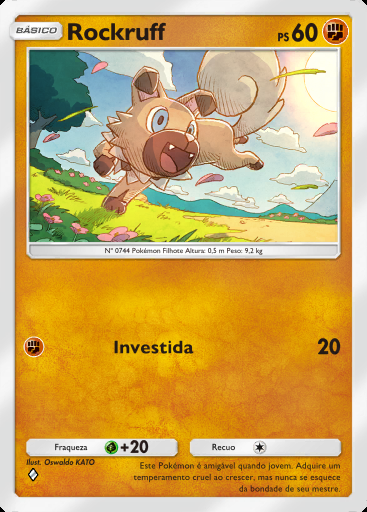 Rockruff #099 · Guardiões Celestiais (A3)