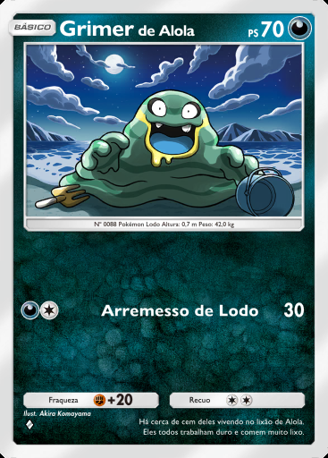 Grimer de Alola #110 · Guardiões Celestiais (A3)