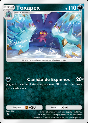Toxapex #116 · Guardiões Celestiais (A3)