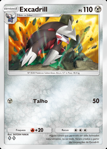 Excadrill #119 · Guardiões Celestiais (A3)