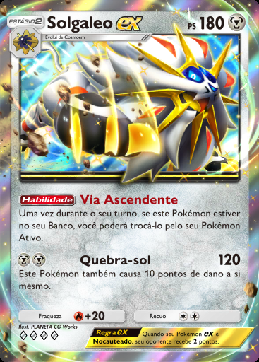 Solgaleo ex #122 · Guardiões Celestiais (A3)