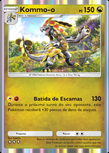Kommo-o #127 · Guardiões Celestiais (A3)