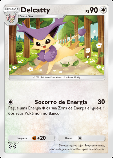 Delcatty #130 · Guardiões Celestiais (A3)